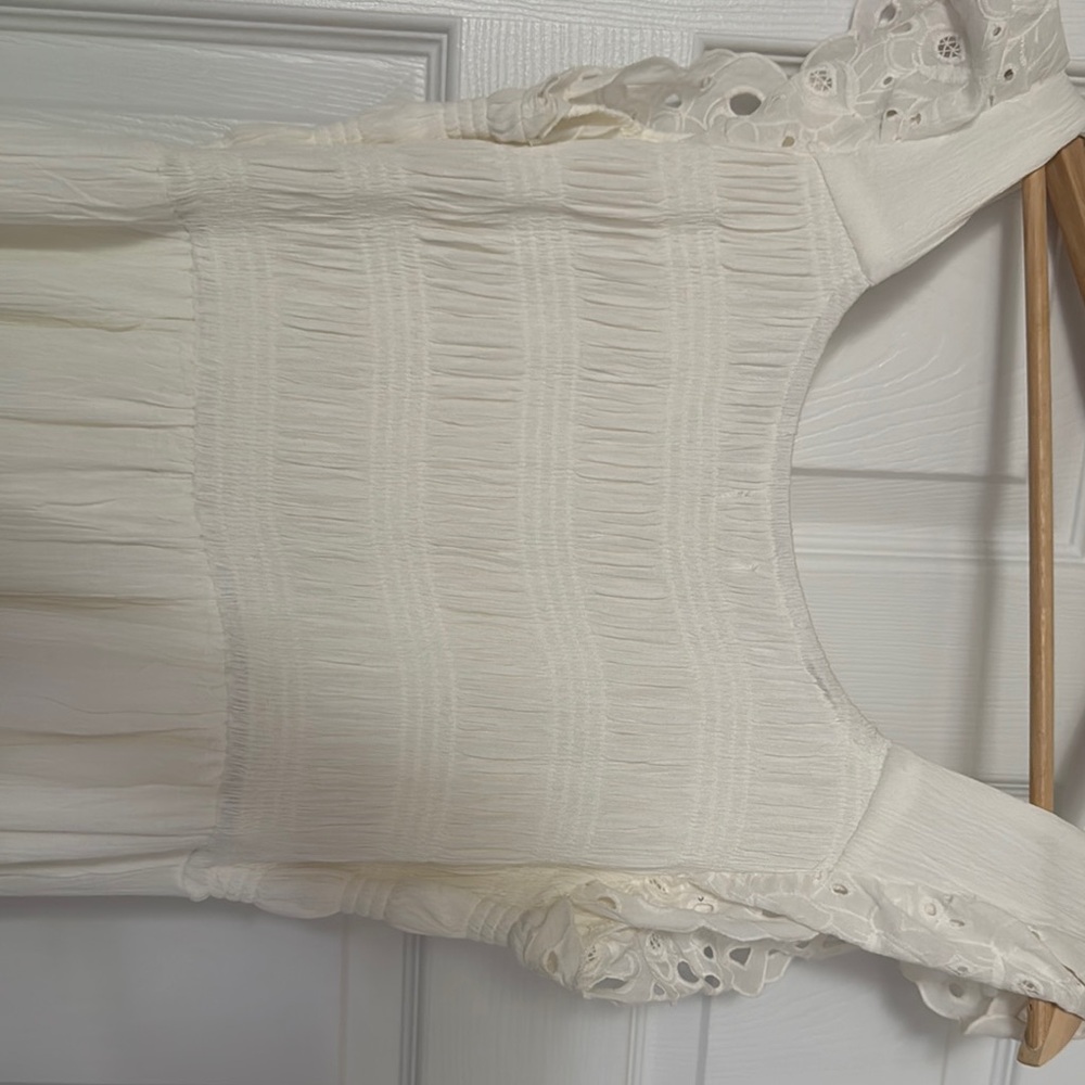 Maurices Ivory Textured Blouse - Picture 6 of 6
